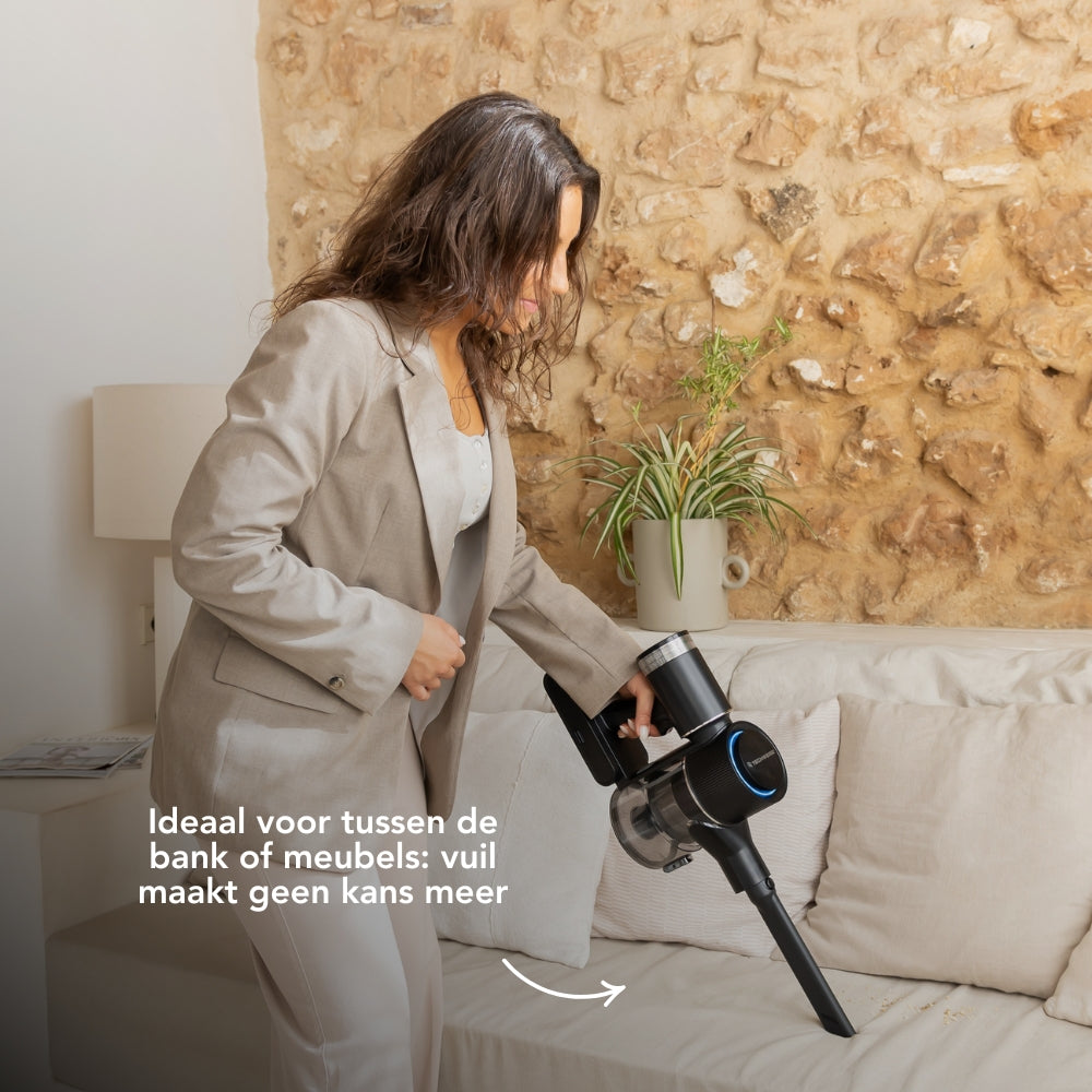 TV1 Cordless Steel Vacuum Cleaner | 90 minutes battery life