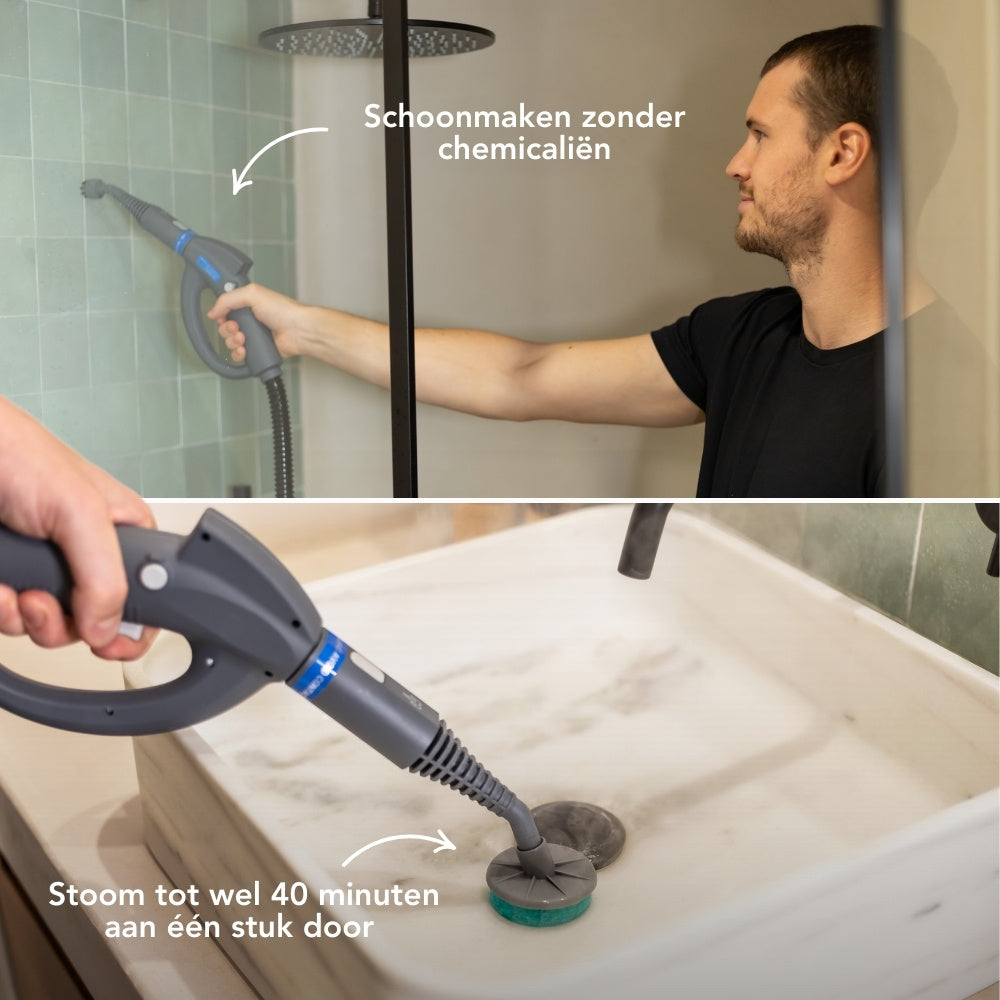 NV286 Ångtvätt | Med 16 tillbehör