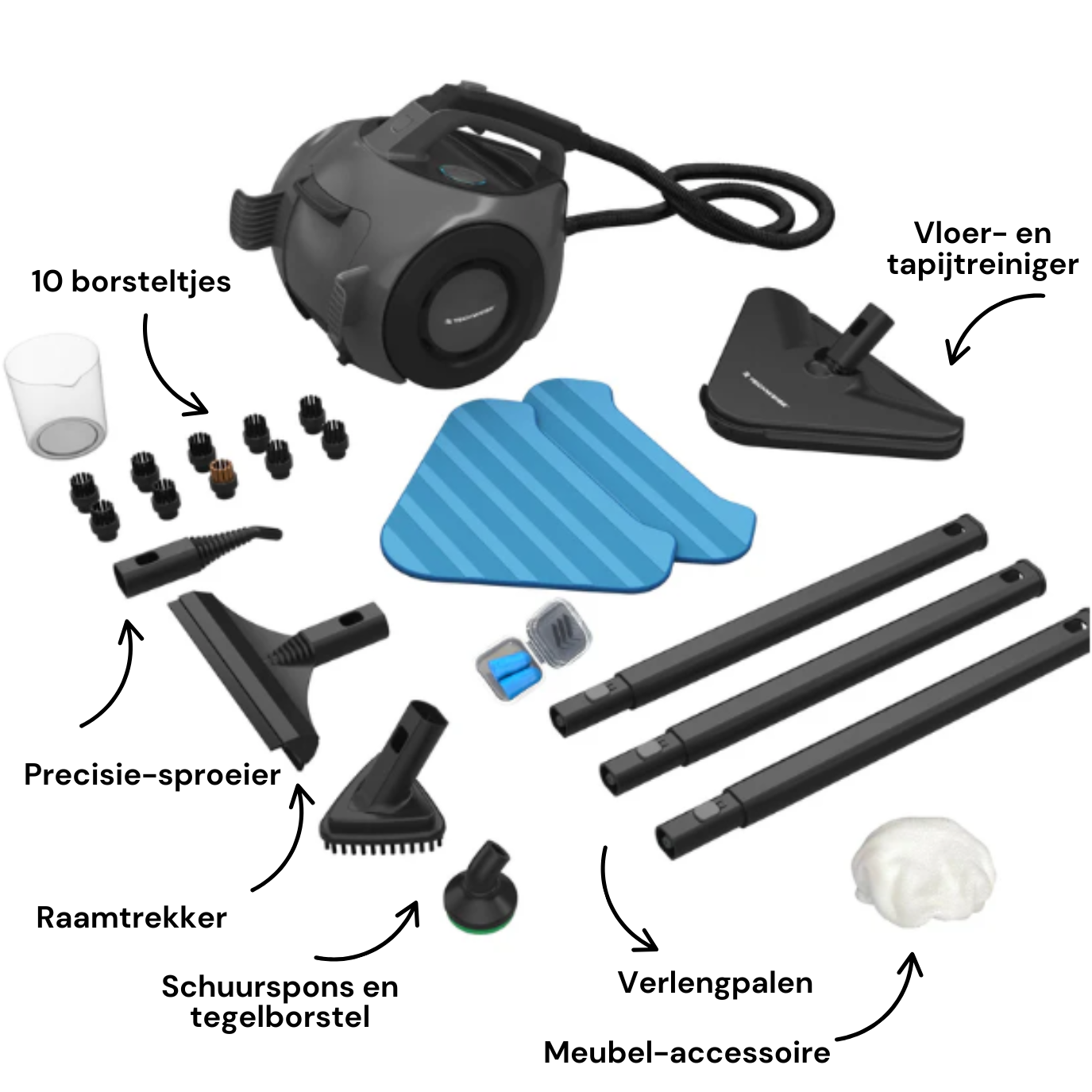 TS2 Performance Stoomreiniger